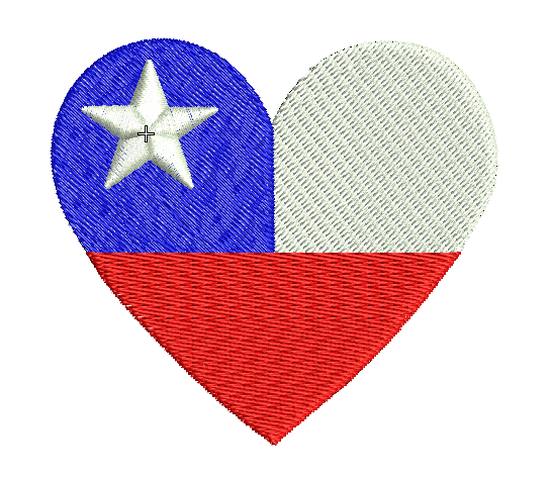 FIESTAS PATRIAS 18 SEPTIEMBRE BANDERA CHILENA CORAZON