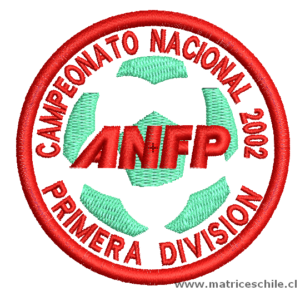 MATRIZ FUTBOL ANFP BORDADO