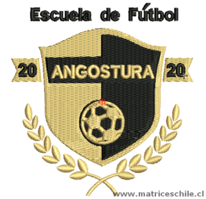 MATRIZ FUTBOL ANGOSTURA BORDADO