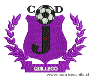 MATRIZ FUTBOL CD QUILLECO BORDADO