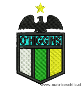 MATRIZ FUTBOL OHIGGINS BORDADO PARCHE