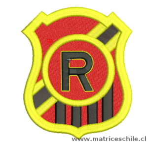 MATRIZ FUTBOL RANGERS DE TALCA BORDADO PARCHE