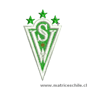 MATRIZ FUTBOL SANTIAGO WANDERES BORDADO PARCHE