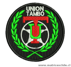 MATRIZ FUTBOL UNION TAMBO BORDADO PARCHE