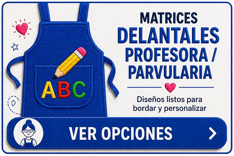 matrices de bordado parvularia sala cuna profesores jef s dst exp xxx